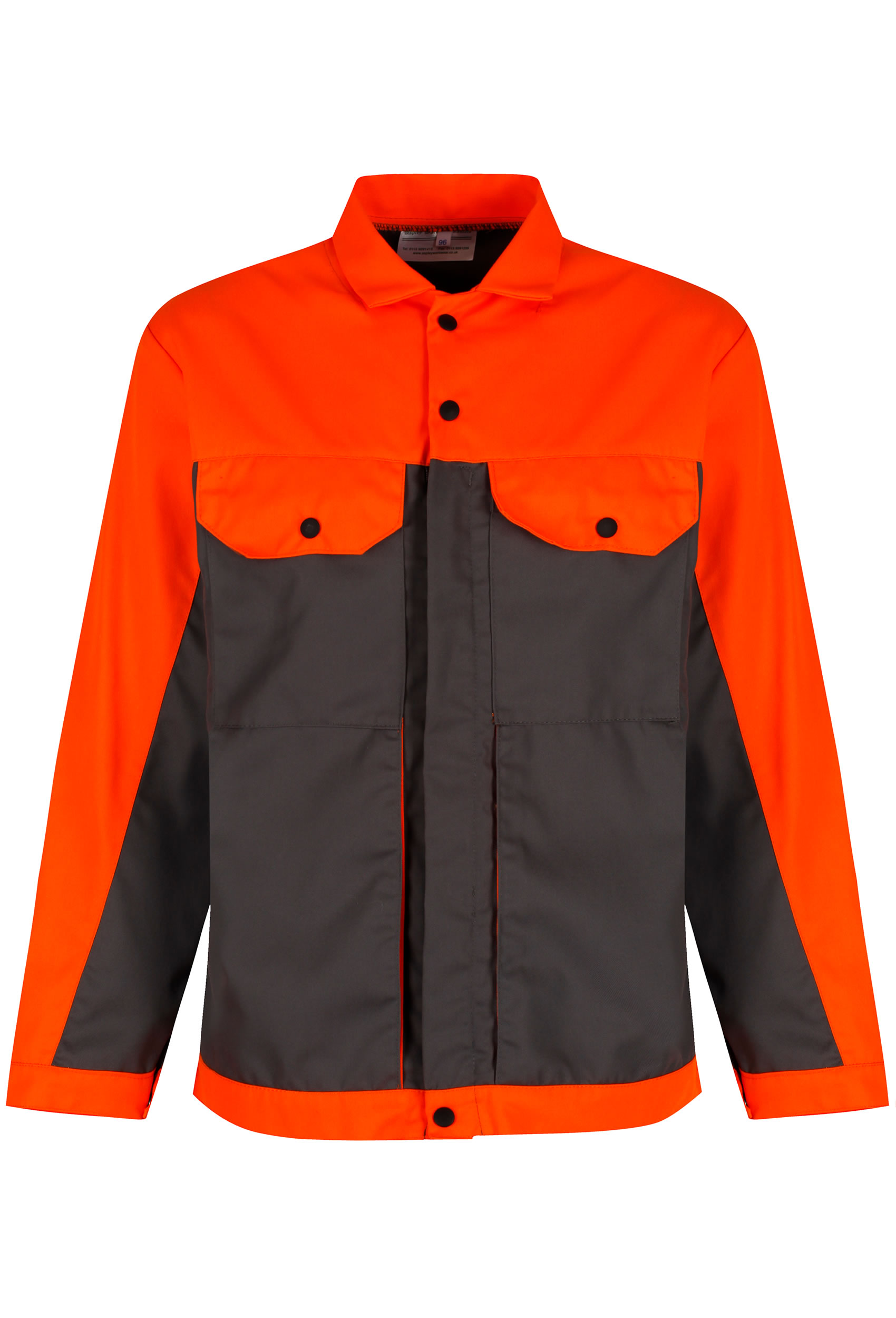 Style 4784 Two-tone flame retardant jacket.jpg - Workwear Garments - CLEAN Services